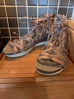 OTB Nomadic Wedge Gladiator Sandal,9